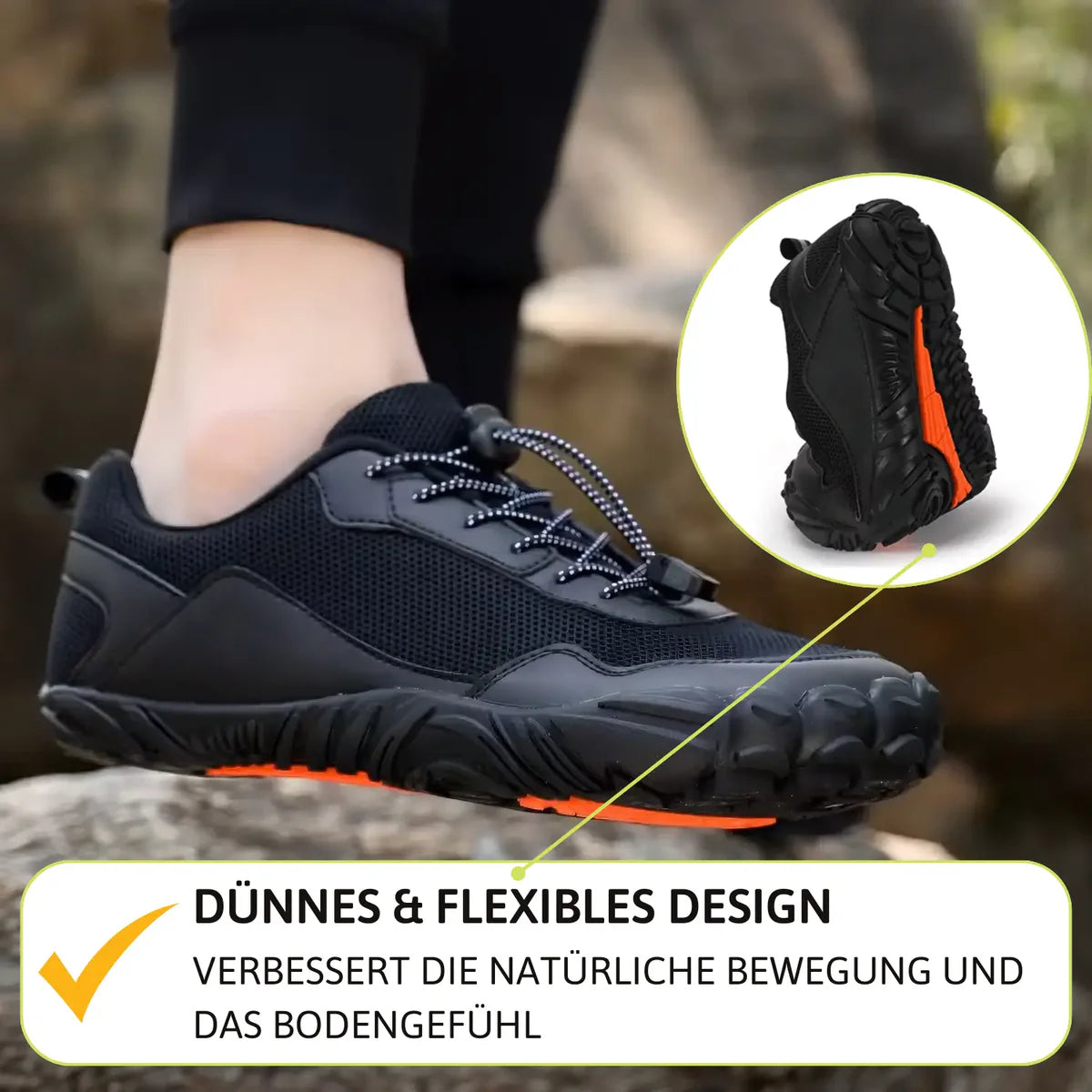 Hike - Rutschfeste Frühlings-Barfußschuhe (Unisex) (1+1 GRATIS)