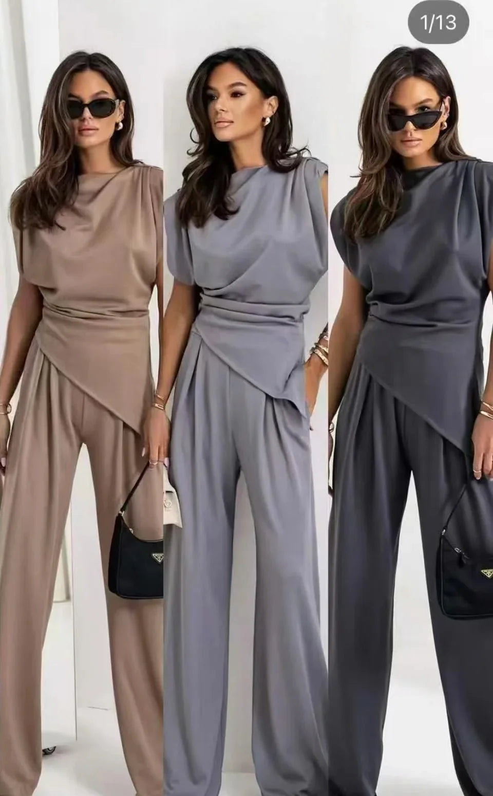 Lunessé™ – Zweiteiliges Power-Set in Volltonfarbe