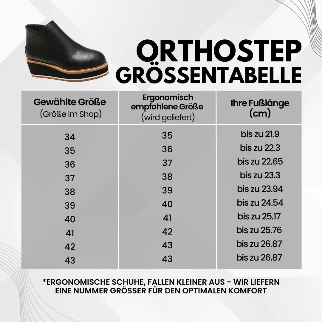 OrthoStep - Ergonomischer Schuh zur Schmerzlinderung