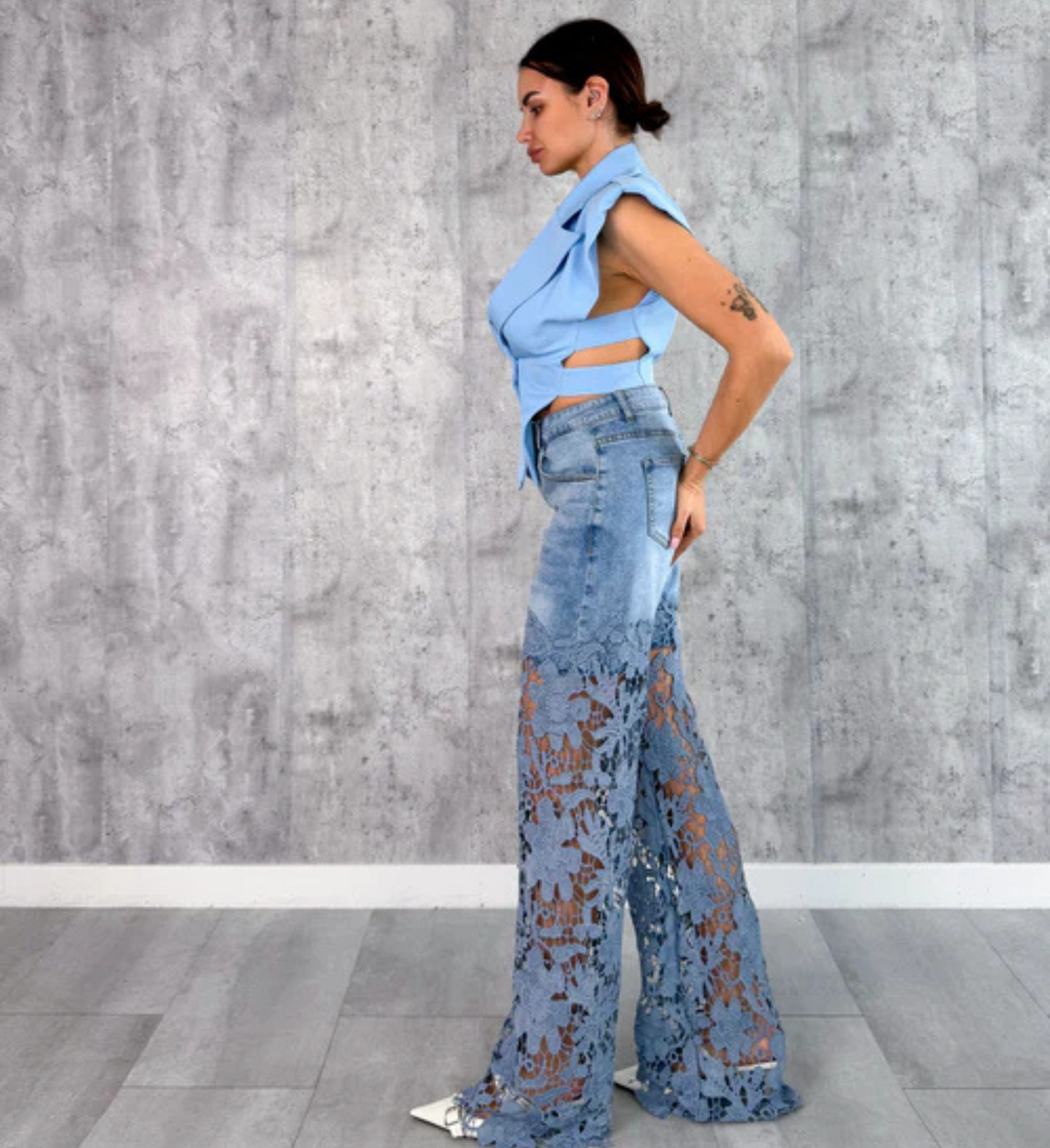 Anna™ | Jeans-Mix Spitze