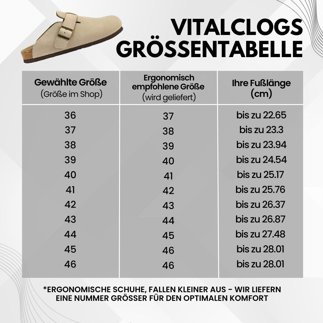 VitalClogs - ergonomische & rutschfeste Clogs - das Original