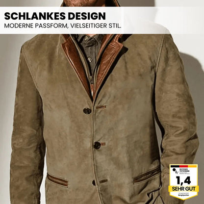 Clooney - Hochwertige Lederjacke für jede Jahreszeit