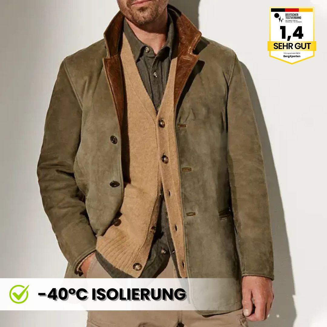 Clooney - Hochwertige Lederjacke für jede Jahreszeit