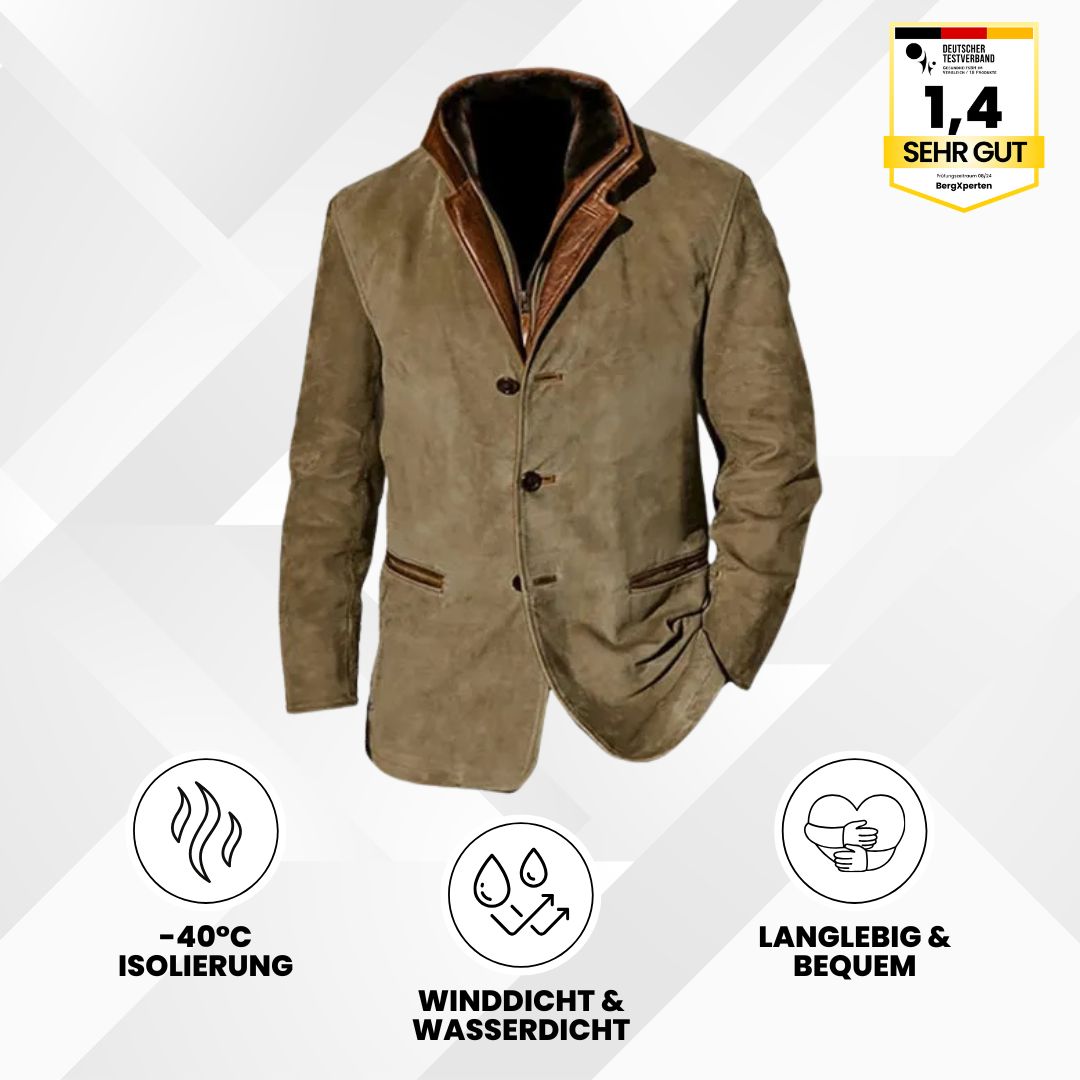 Clooney - Hochwertige Lederjacke für jede Jahreszeit