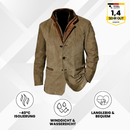 Clooney - Hochwertige Lederjacke für jede Jahreszeit