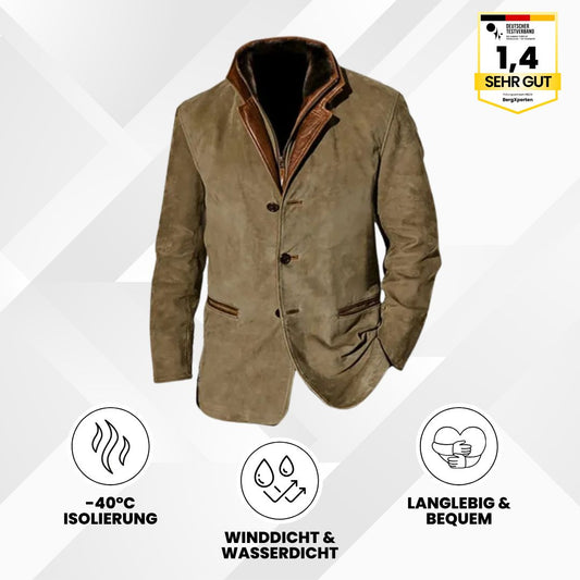 Clooney - Hochwertige Lederjacke für jede Jahreszeit