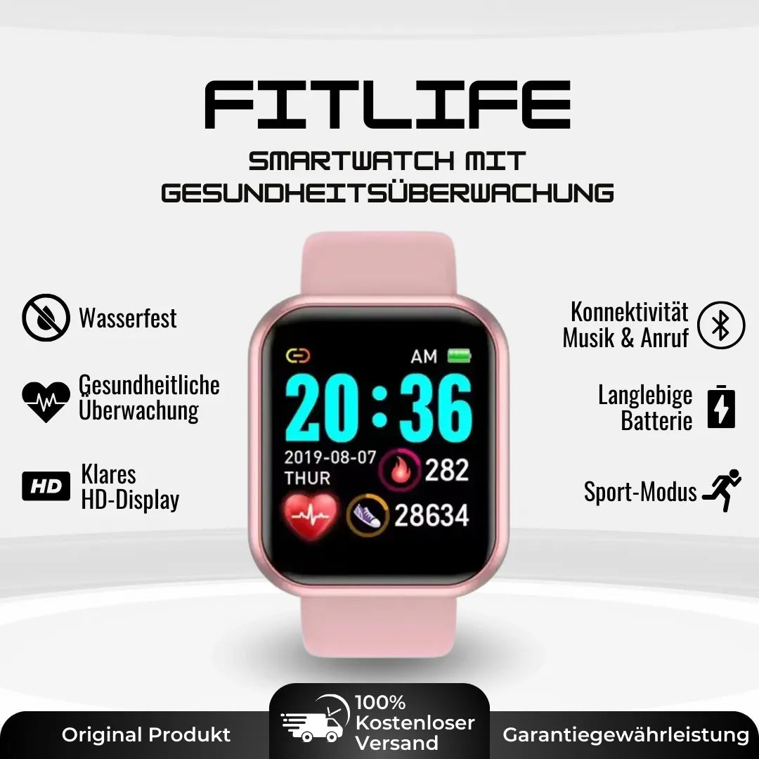 FitLife - Gesundheits u.-Fitness -Smartwatch (2025)