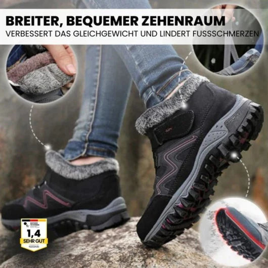 OrthoFix™ | Orthopädische Winterstiefel mit Anti-Rutsch-Sohle