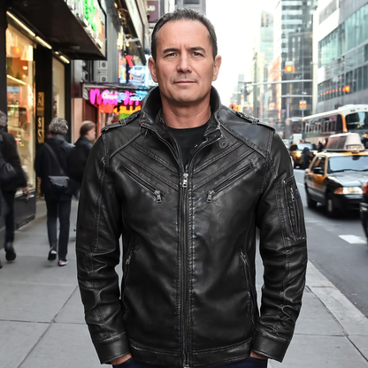 Falco - Hochwertige Lederjacke