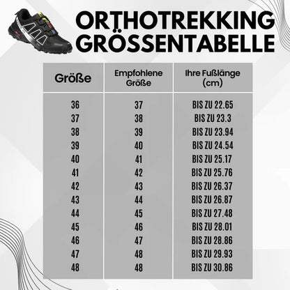 OrthoTrekking™ – Ergonomischer, Schmerzlindernder Wanderschuh
