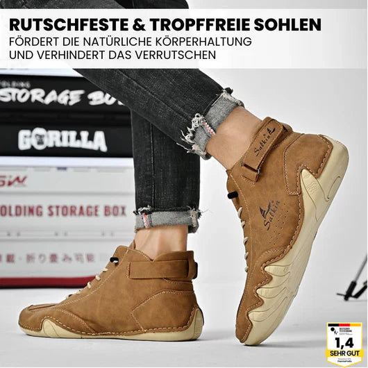 Alpaka - orthopädische, wasserdichte & rutschfeste Leder-Barfußschuhe