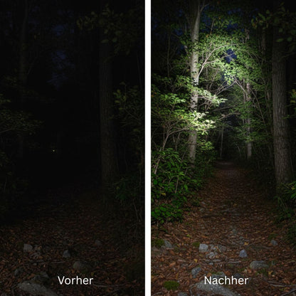 THUNDERLIGHT - Profi Stirnlampe 1000 Lumen inkl. Rotlichtmodi