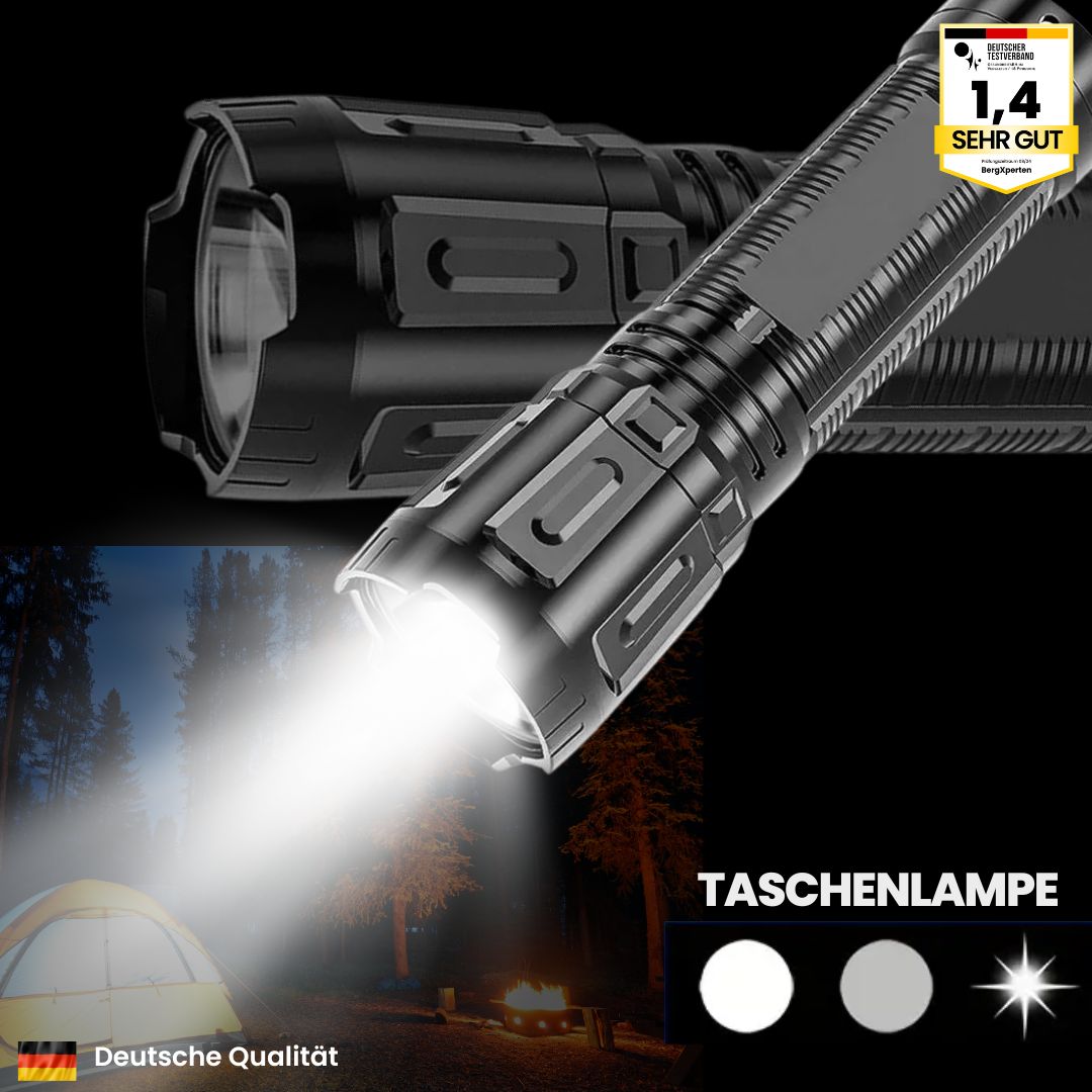 LightMax - taktische Mini-Taschenlampe