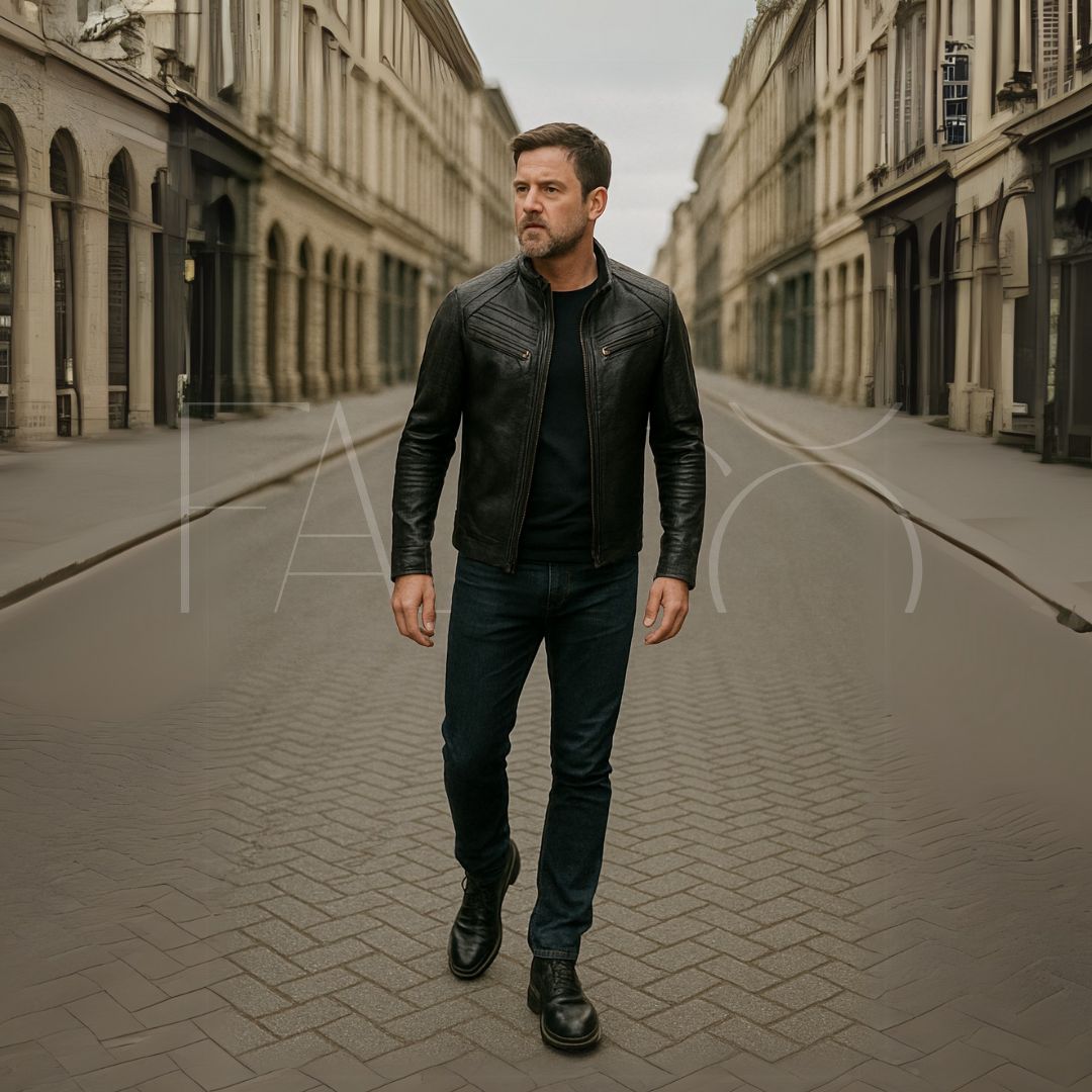 Falco - Hochwertige Lederjacke