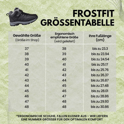 FrostFit™ - Schmerzlindernde, Wasserdichte & Isolierte Komfortschuhe