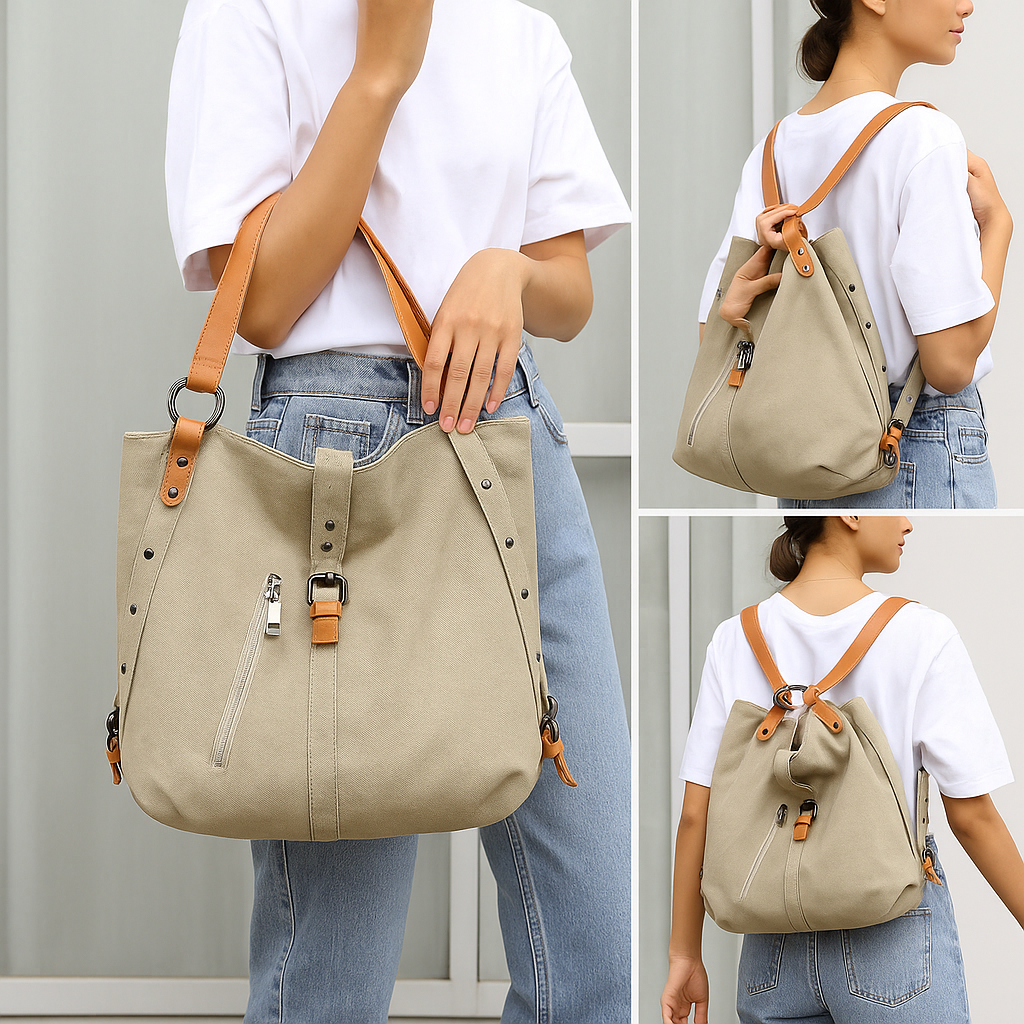 Hochwertige & ergonomische Multifunktionstasche inkl. 3-in-1-Tragesystem