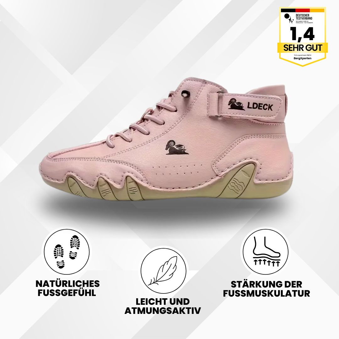 Alpaca - ergonomischer, wasserdichter & schmerzlindernder Leder-Barfußschuh