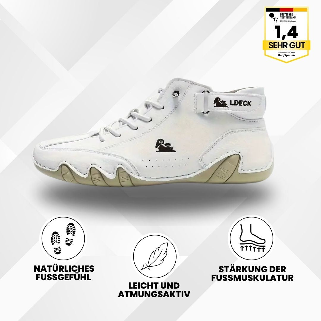 Alpaca - ergonomischer, wasserdichter & schmerzlindernder Leder-Barfußschuh