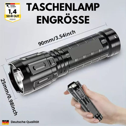 LightMax - taktische Mini-Taschenlampe