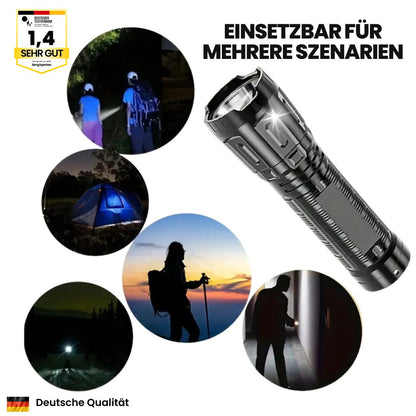 LightMax - taktische Mini-Taschenlampe