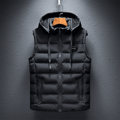 Valentin - ärmellose Kapuzenjacke