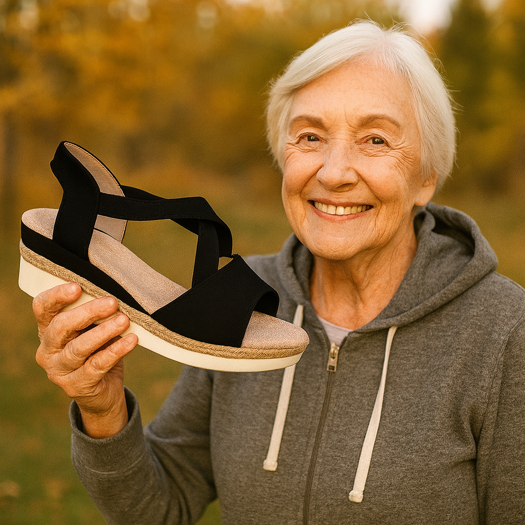 OrthoStella - ergonomische schmerzlindernde Sandalen für Damen