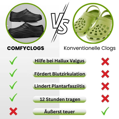ComfyClogs - Original - ergonomische & rutschfeste Komfort-Clogs - Sonderaktion 1+1 Gratis