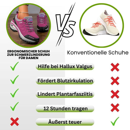 Ergonomischer Schuh zur Schmerzlinderung für Damen