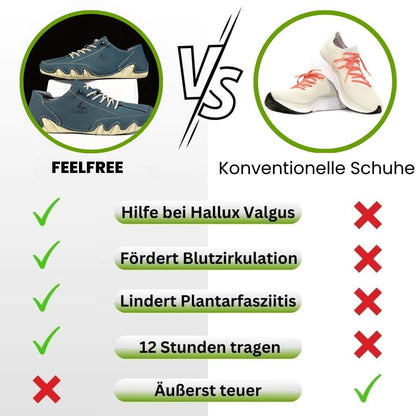 FeelFree - Ergonomischer, wasserdichter & rutschfester Barfußschuh