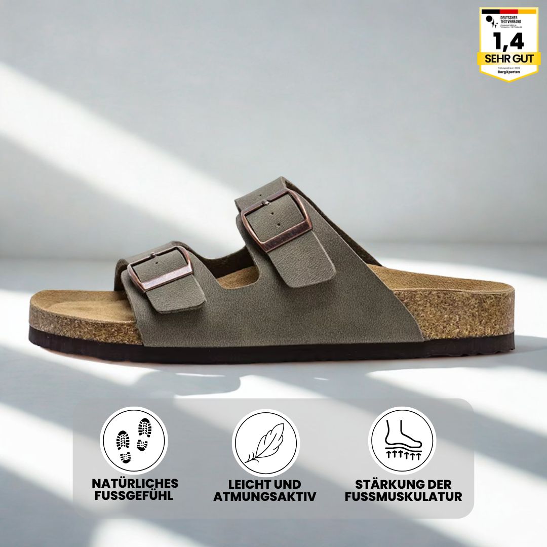 FeelFree - ergonomischen & rutschfeste Kork-Sandalen