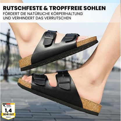 FeelFree - ergonomischen & rutschfeste Kork-Sandalen