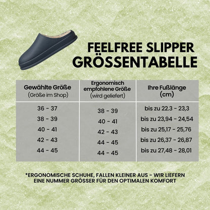 FeelFree Slipper - ergonomische & rutschfeste Winterslipper