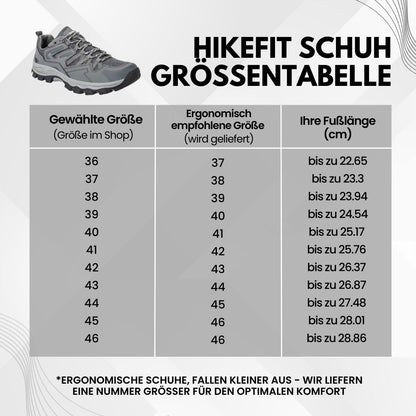 HikeFit - Ergonomische, wasserdichte & rutschfeste Wanderschuhe