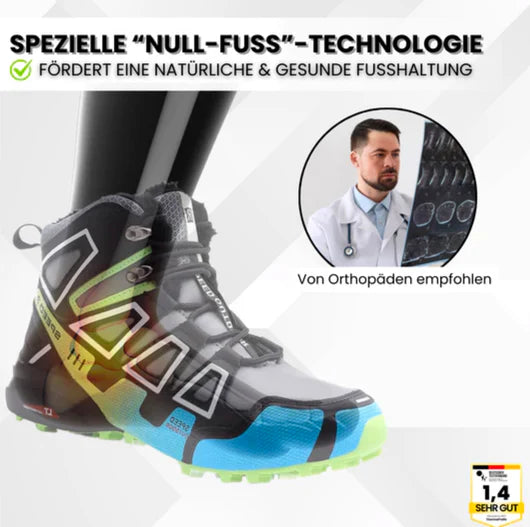 OrthoTrekking Pro™ | Ergonomische, schmerzlindernde Wanderschuhe
