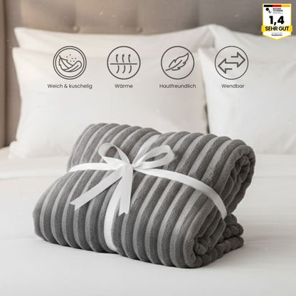 Kuschelwunder Deluxe – Extra Große Premium-Fleece-Decke