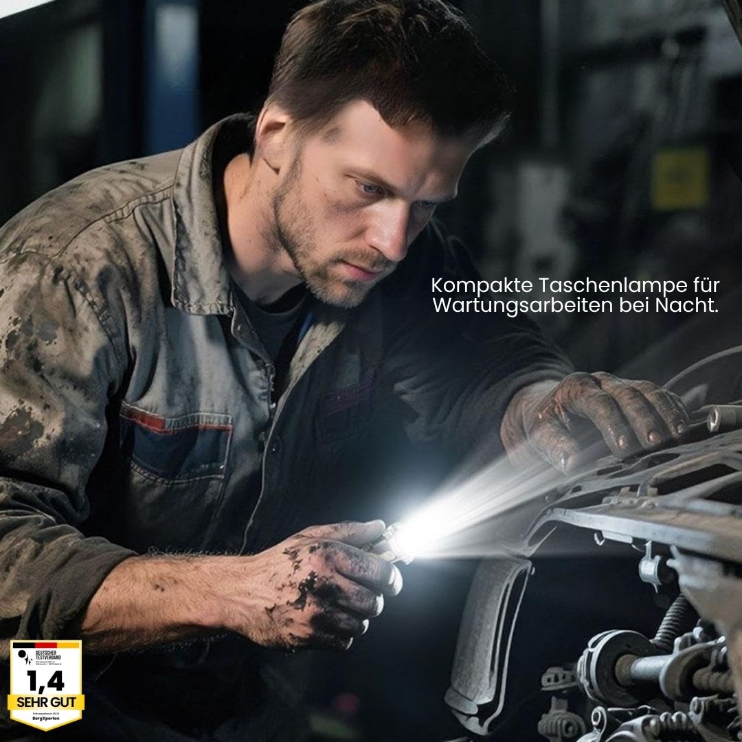 KeyLite Pro – Die starke Mini-Taschenlampe inkl. Powerbank für deinen Schlüsselbund