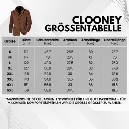 Clooney - Hochwertige Lederjacke für jede Jahreszeit