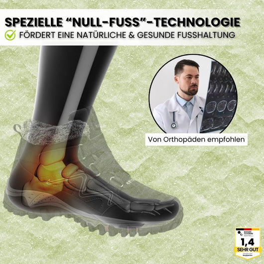 OrthoFix™ | Orthopädische Winterstiefel mit Anti-Rutsch-Sohle