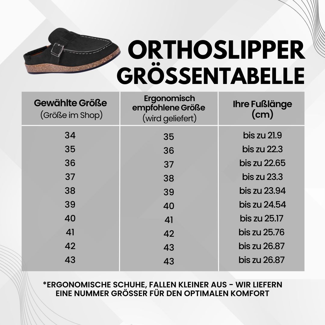 OrthoSlipper - Orthopädische Hausschuhe - Original (2025)