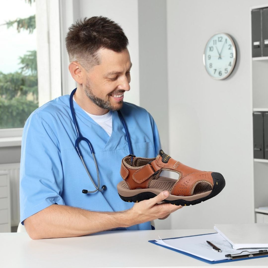 OrthoSun - ergonomische Schmerzlinderungs-Sandalen für Männer