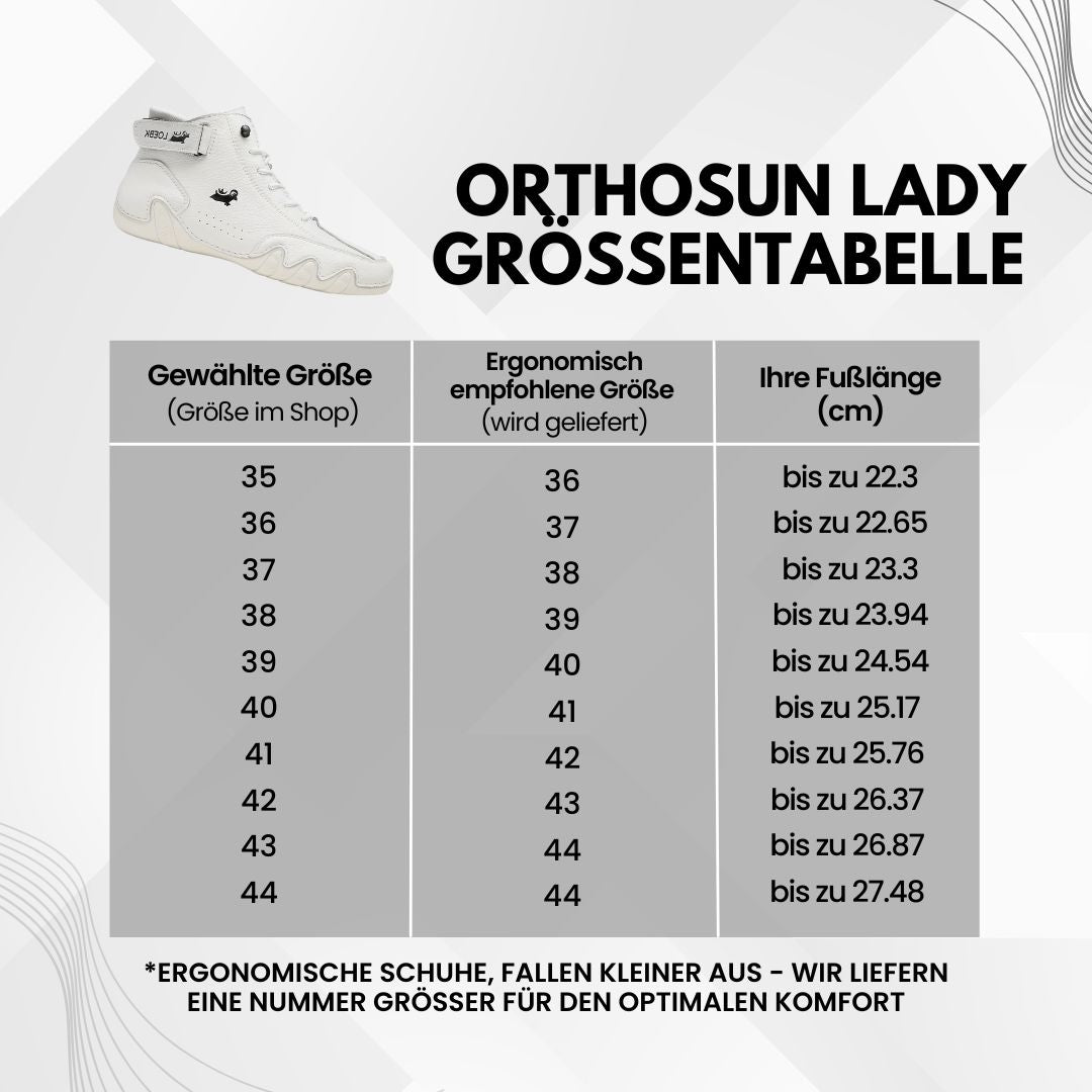 OrthoSun Lady - Ergonomischer, wasserdichter & rutschfester Barfußschuh