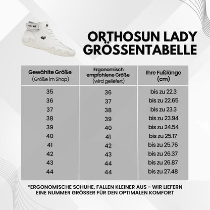 OrthoSun Lady - Ergonomischer, wasserdichter & rutschfester Barfußschuh