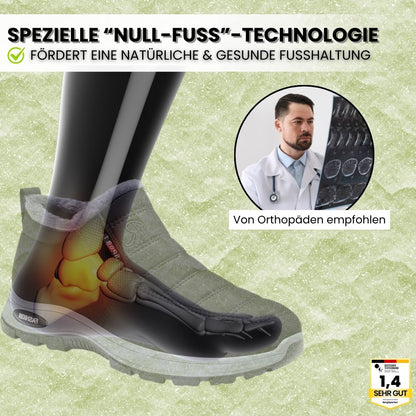 OrthoWinter - ergonomische, wasserdichte, isolierte Schuhe für Herbst und Winter