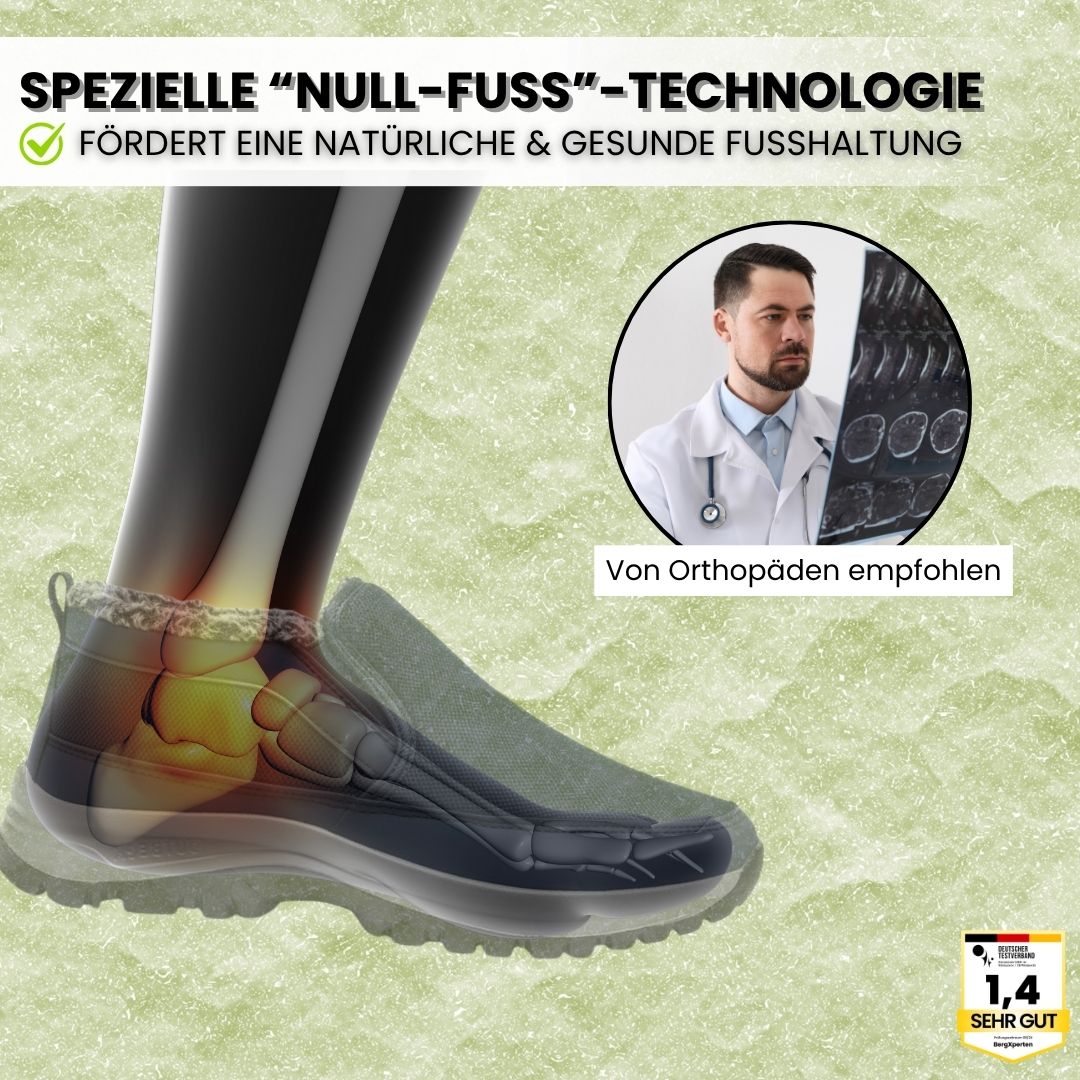 Orthox - ergonomische, wasserdichte & rutschfeste Schuhe für Herbst und Winter