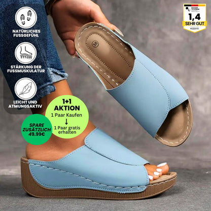 VivaStep Sandalen - Ergonomische & rutschfeste Sandalen zur Schmerzlinderung - Sonderaktion 1+1 Gratis