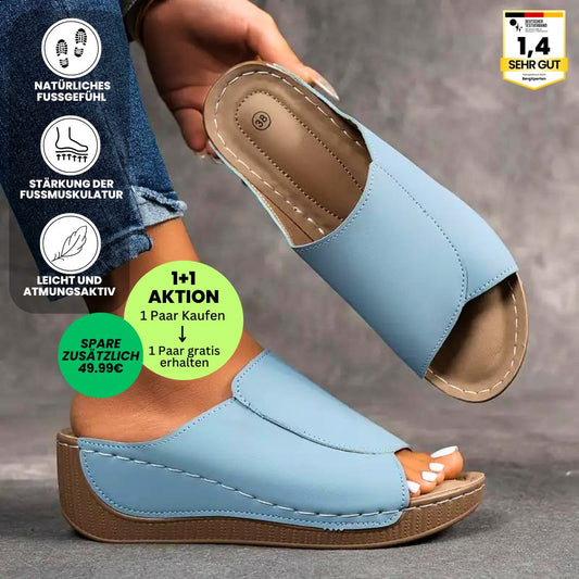 VivaStep Sandalen - Ergonomische & rutschfeste Sandalen zur Schmerzlinderung - Sonderaktion 1+1 Gratis