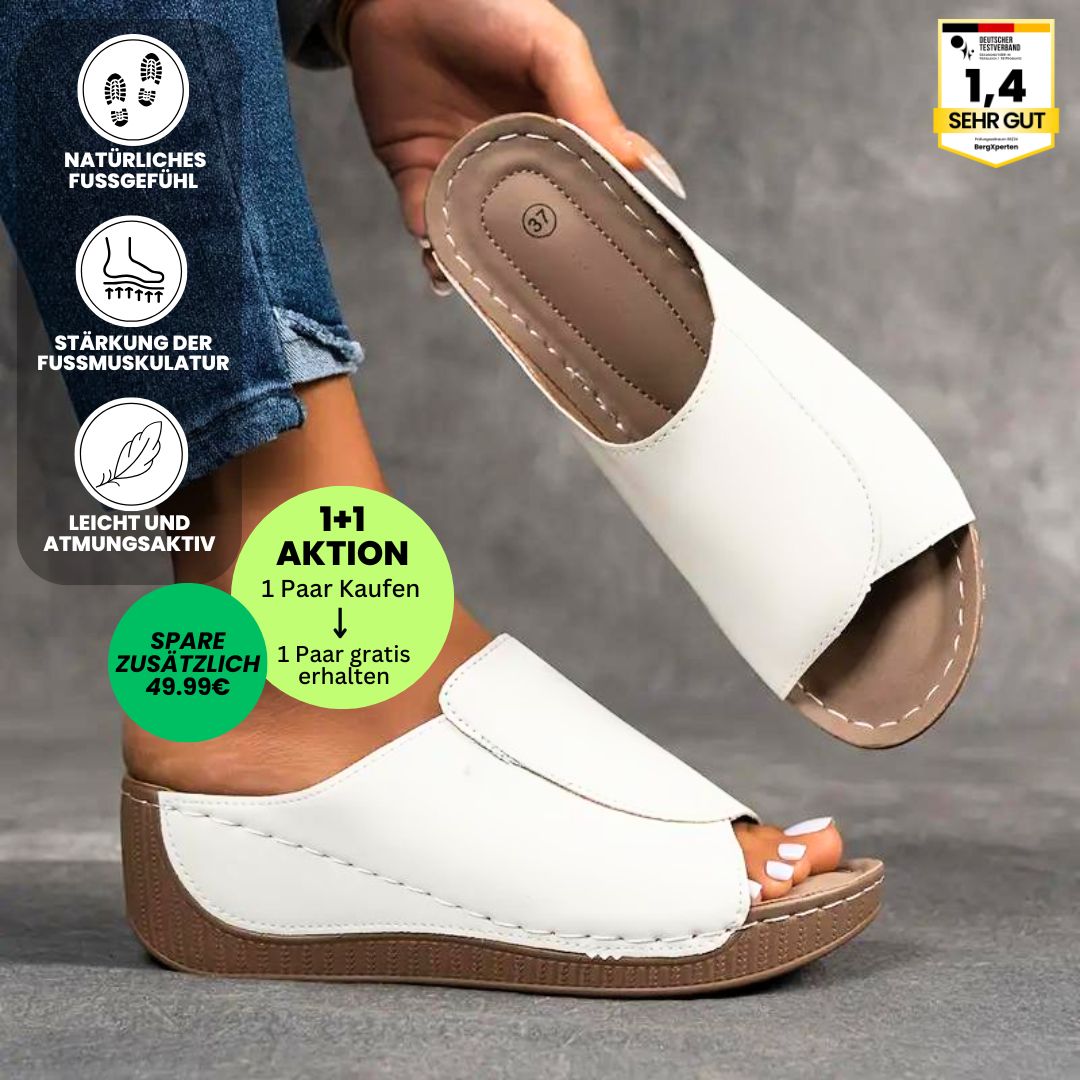 VivaStep Sandalen - Ergonomische & rutschfeste Sandalen zur Schmerzlinderung - Sonderaktion 1+1 Gratis