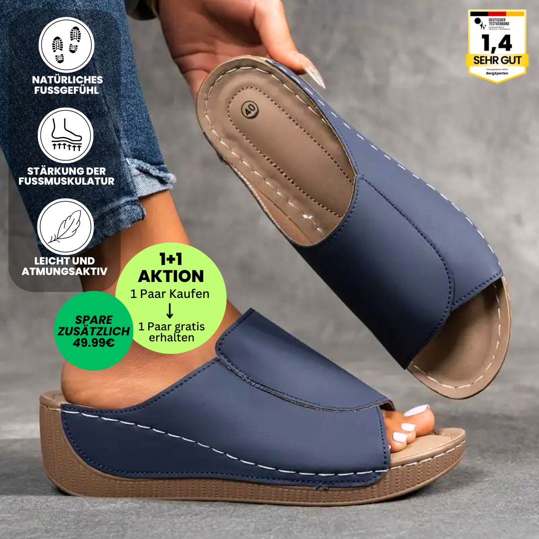 VivaStep Sandalen - Ergonomische & rutschfeste Sandalen zur Schmerzlinderung - Sonderaktion 1+1 Gratis