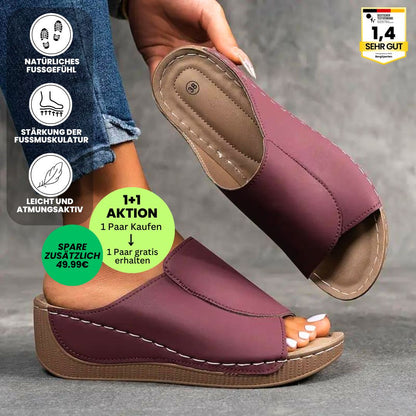 VivaStep Sandalen - Ergonomische & rutschfeste Sandalen zur Schmerzlinderung - Sonderaktion 1+1 Gratis