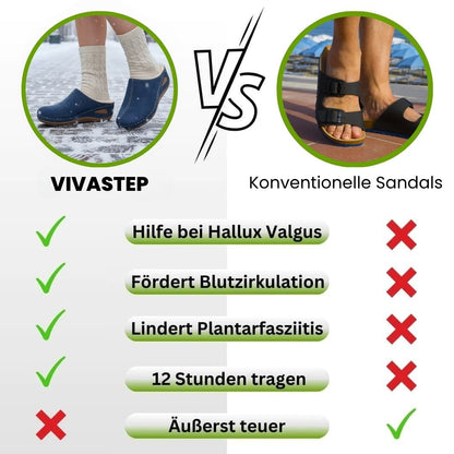 Vivastep - ergonomische & rutschfeste Winterslipper zur Schmerzlinderung